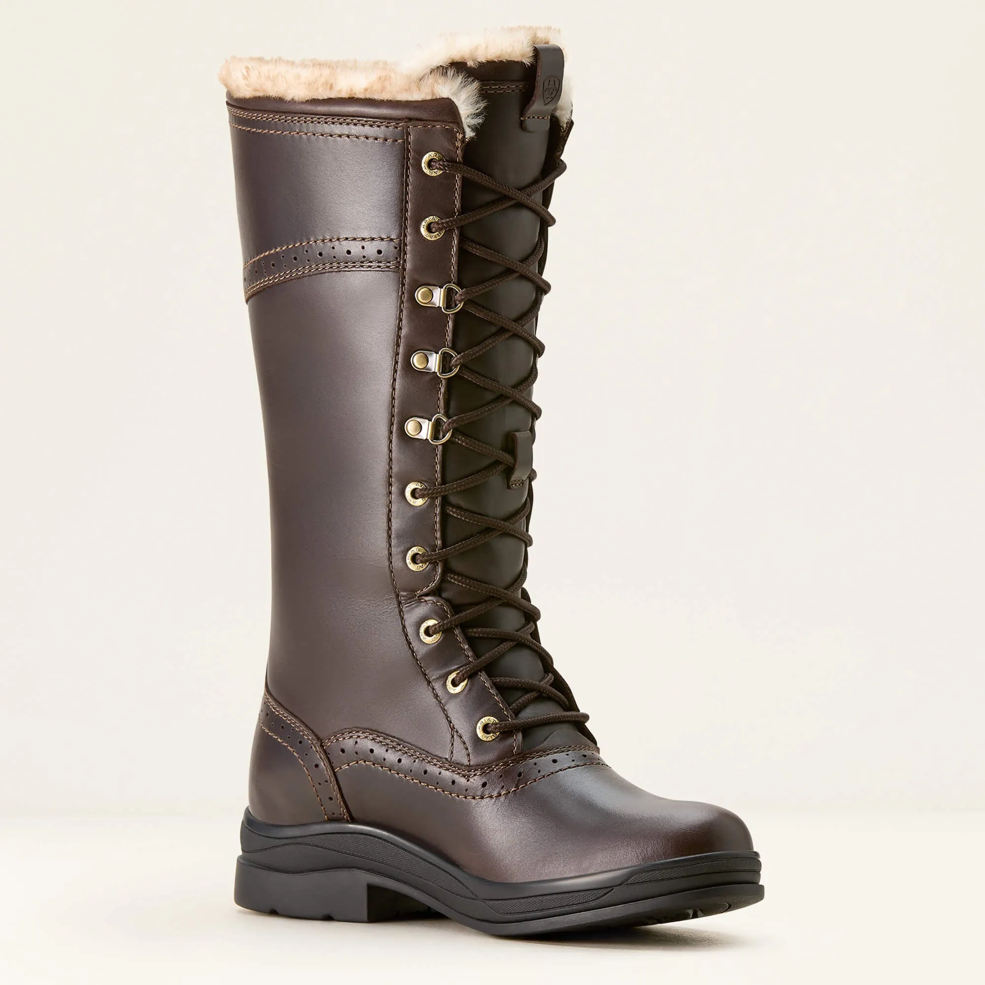 ARIAT Wythburn II Sherpa Waterproof Boots - Womens - Dark Mocha