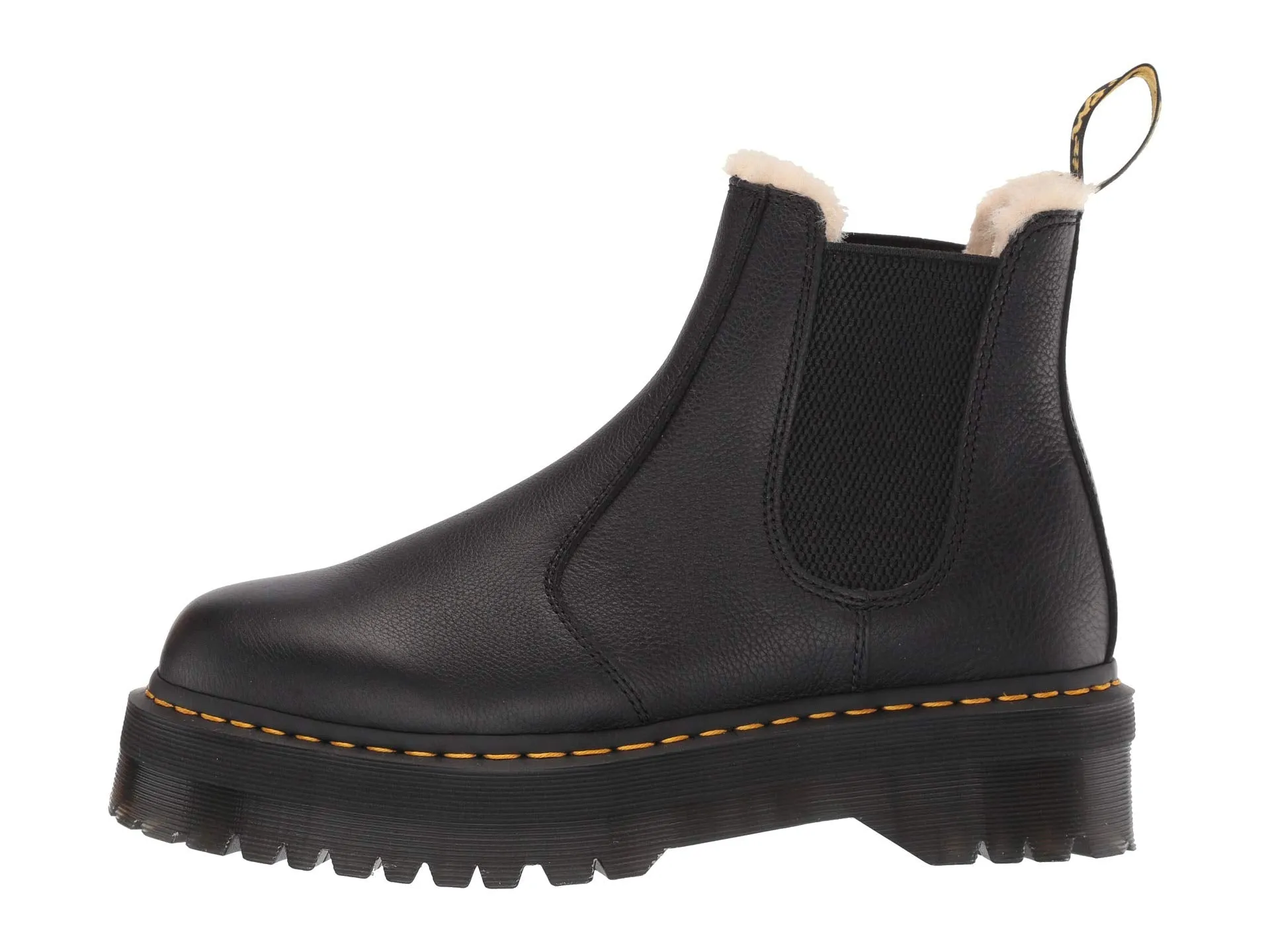 Boots Dr. Martens 2976 Platform Faux-Fur Lined, black