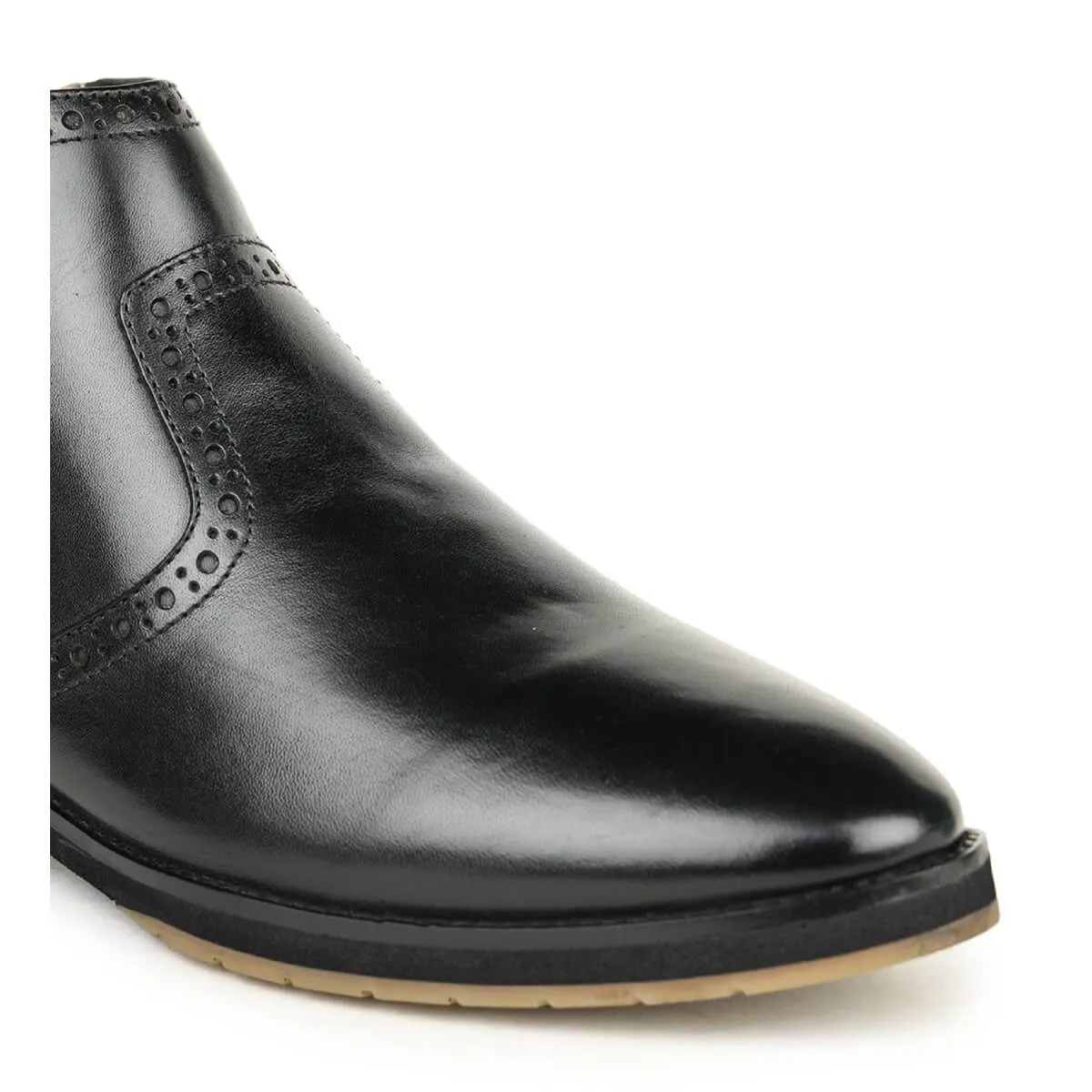 Britmen 4695 Ankle Brogue Chelsea Boots Men