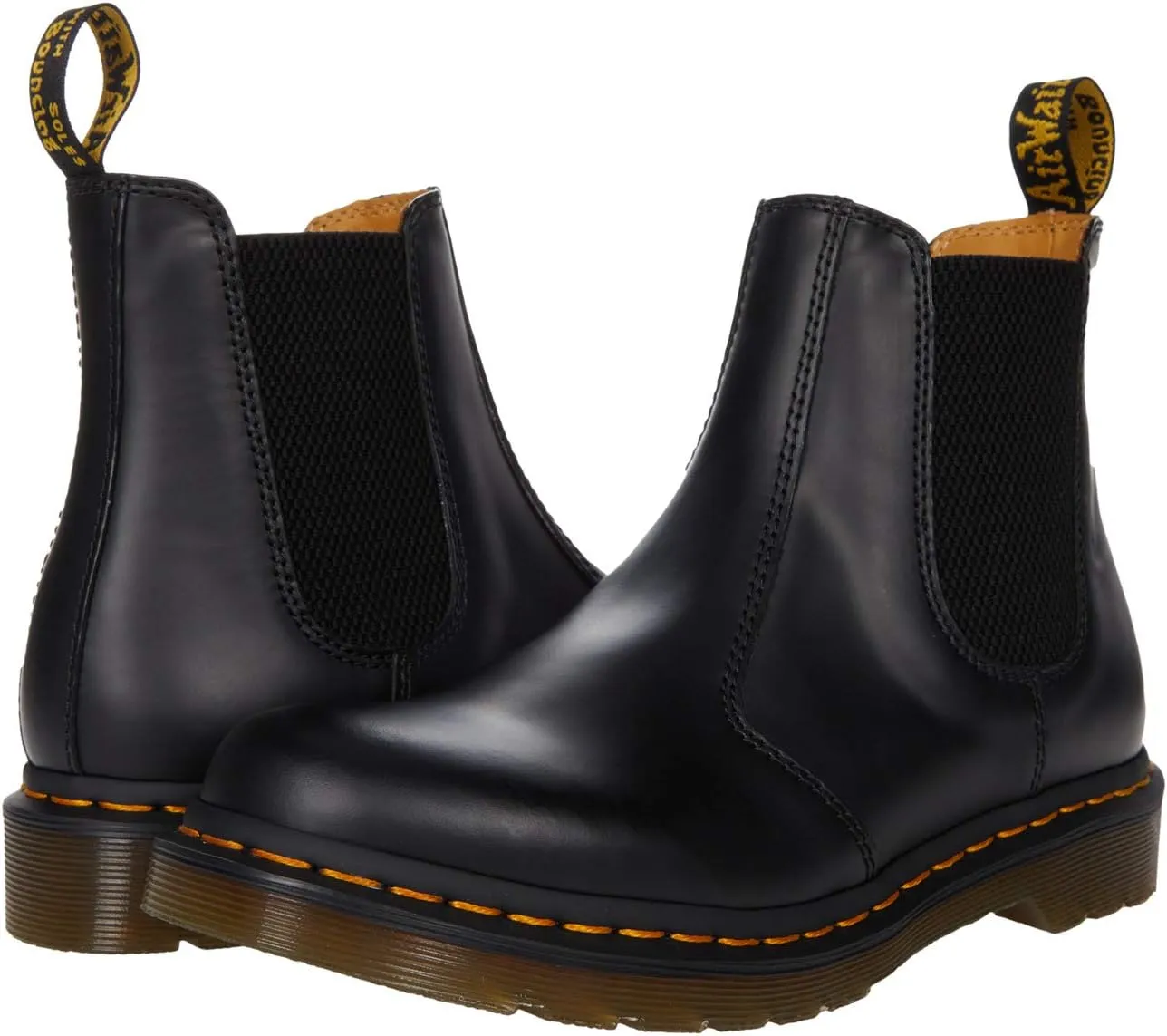 Chelsea Boots 2976 Women's Smooth Leather Chelsea Boots Dr. Martens, Black Smooth