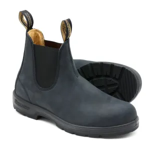 Classic Chelsea Boots Blundstone 587 Rustic Black