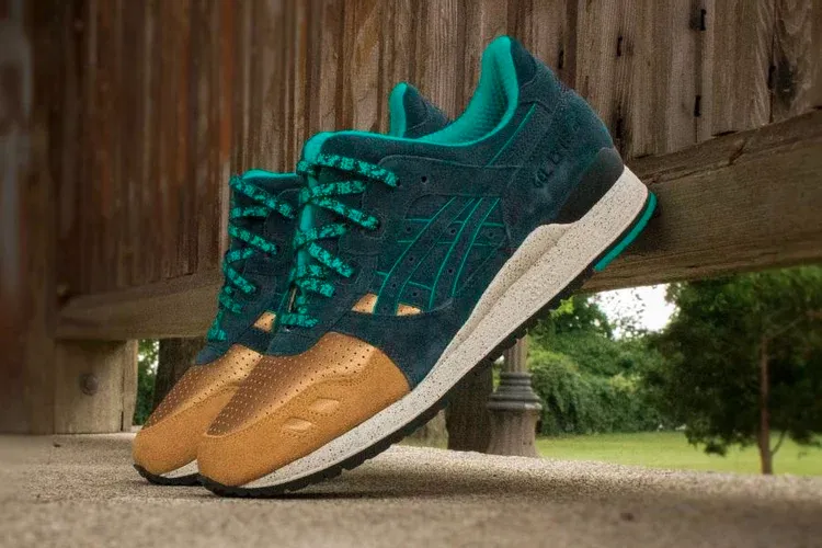 Concepts x gel lyte 3 'three lies' Asics sneakers, gray