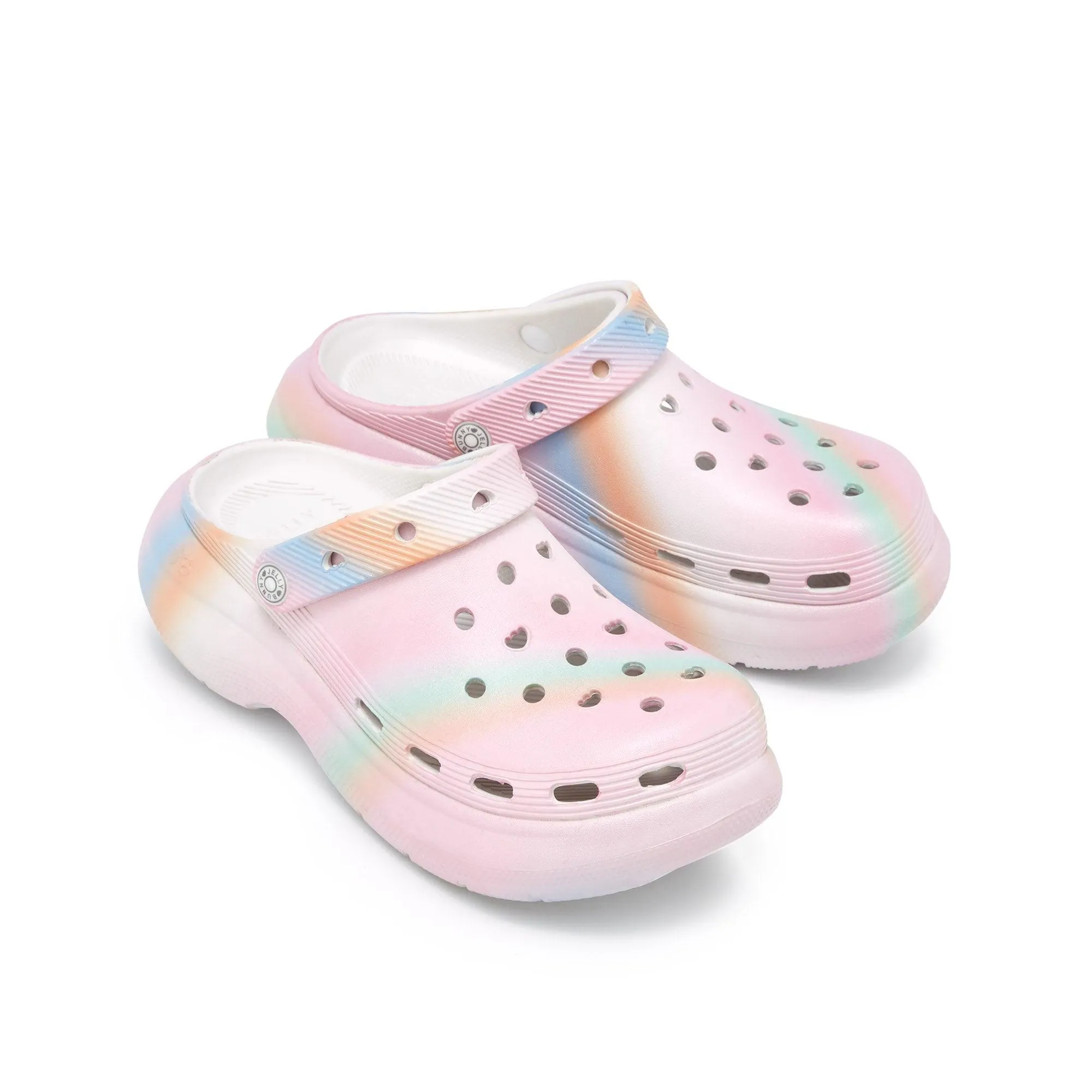 Craze Metallic Crocs Multi Color