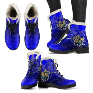 CVS Blended Blue v1F Faux Fur Leather Boot