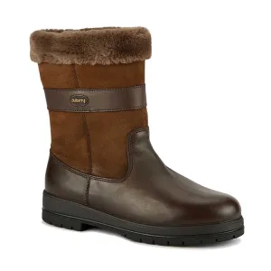 DUBARRY Foxrock Fur Lined Country Boots - Womens - Walnut