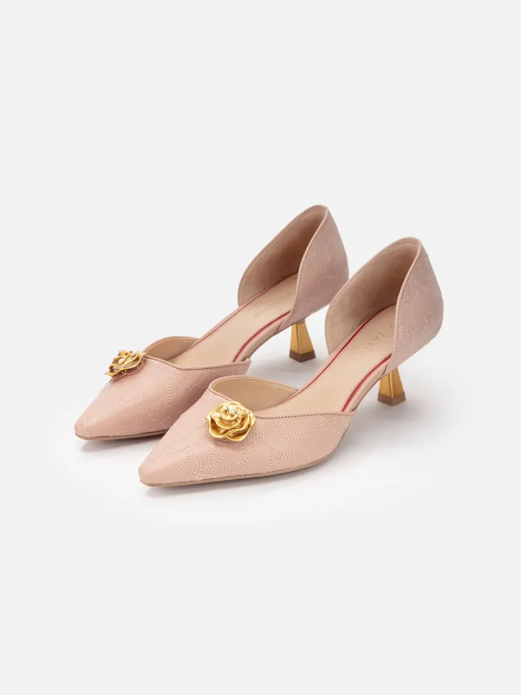 EP YAYING Peony Petal Shoes