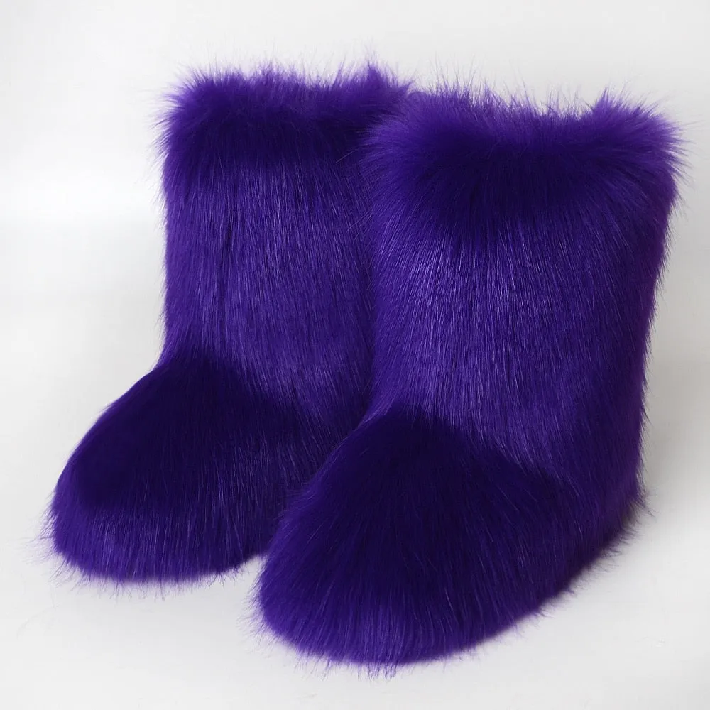 Funky Furry Boots