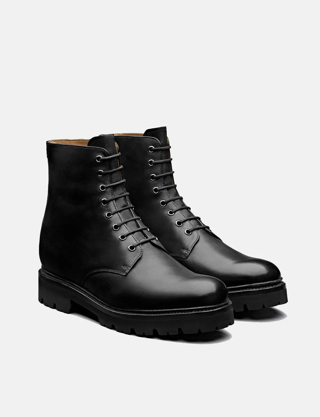 Grenson Hadley Boot (Leather) - Black