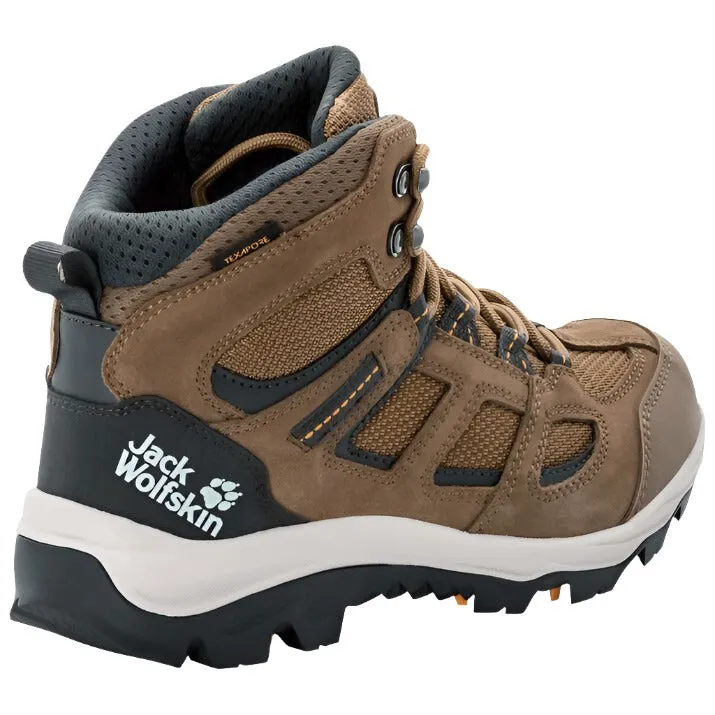 Jack Wolfskin Vojo 3 Texapore Mid Women's Walking Boots - Brown/Apricot