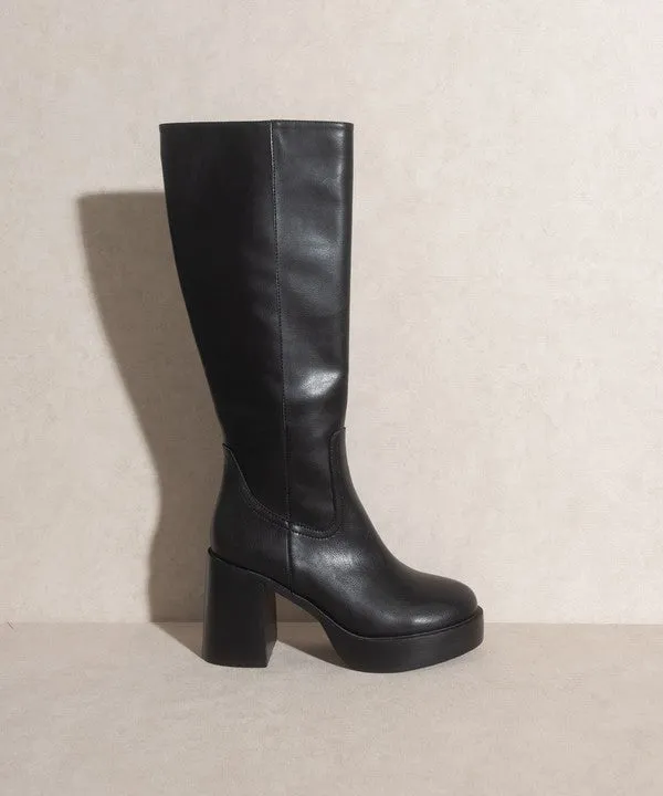 Juniper - Platform Knee-High Boots