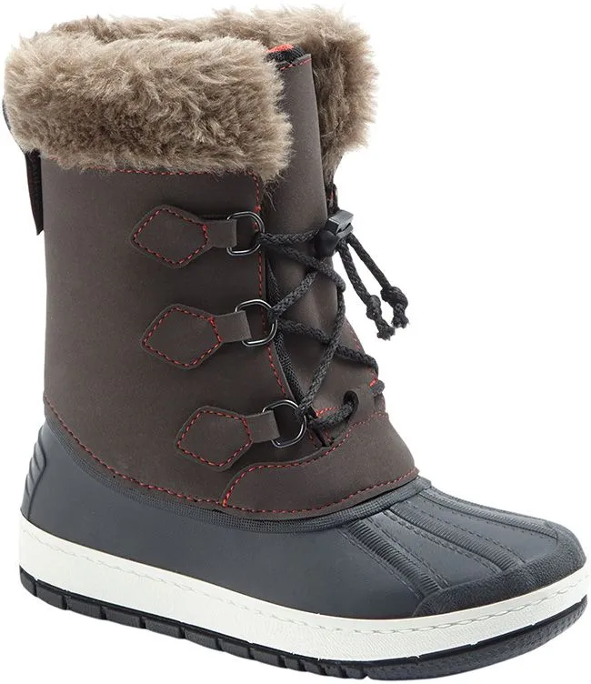 Manby Kids Womens Ski Accessories Nanouk Boot Brown