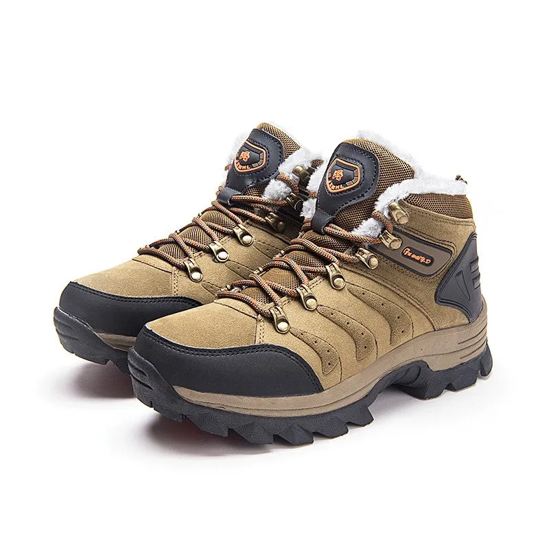 Man's joker winter autumn thermal villi outdoor anti-skid snow boots