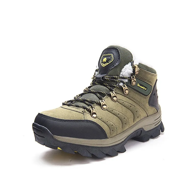 Man's joker winter autumn thermal villi outdoor anti-skid snow boots