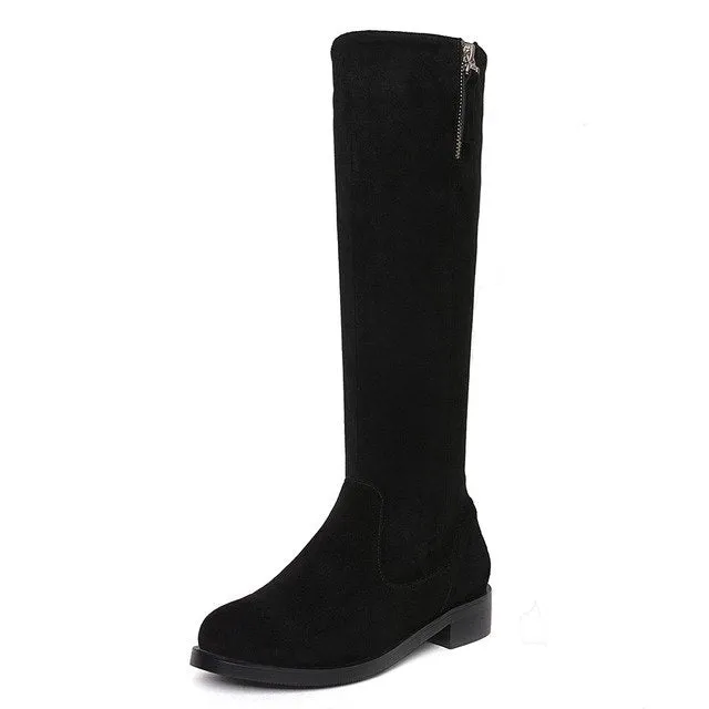 Platform Winter Shoes Knee High Boots