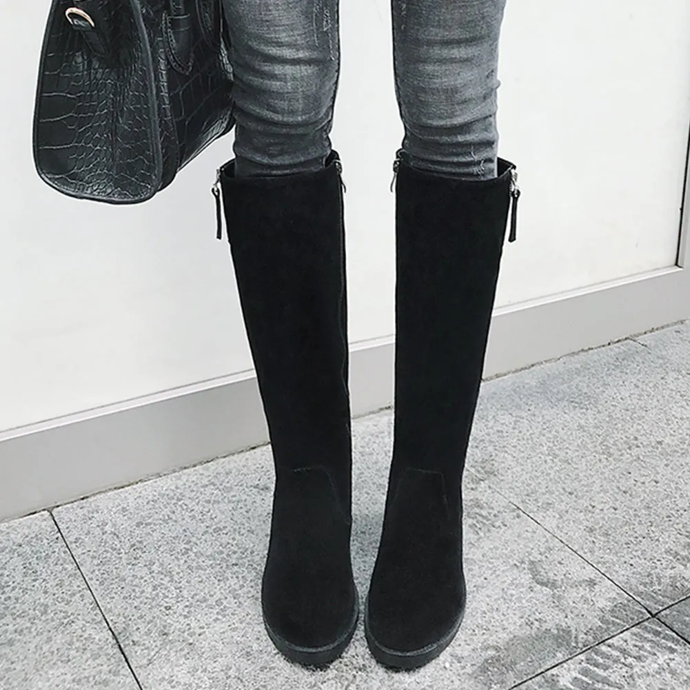 Platform Winter Shoes Knee High Boots