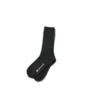 Snow Peak - Recycled Cotton Socks - Black