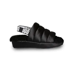 UGG Puff Yeah Black Shoe's - Women's