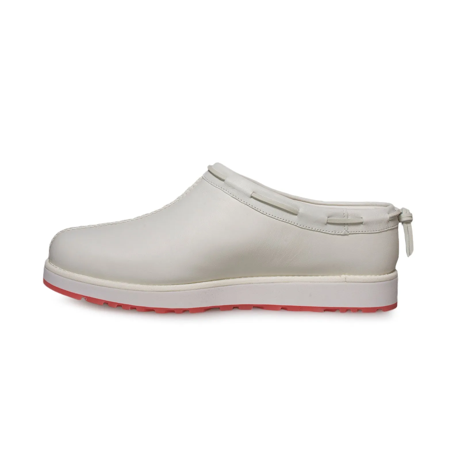 UGG Tasman Sundae White Red Slippers - Men's