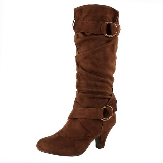 winter high heels women's shoes Boots