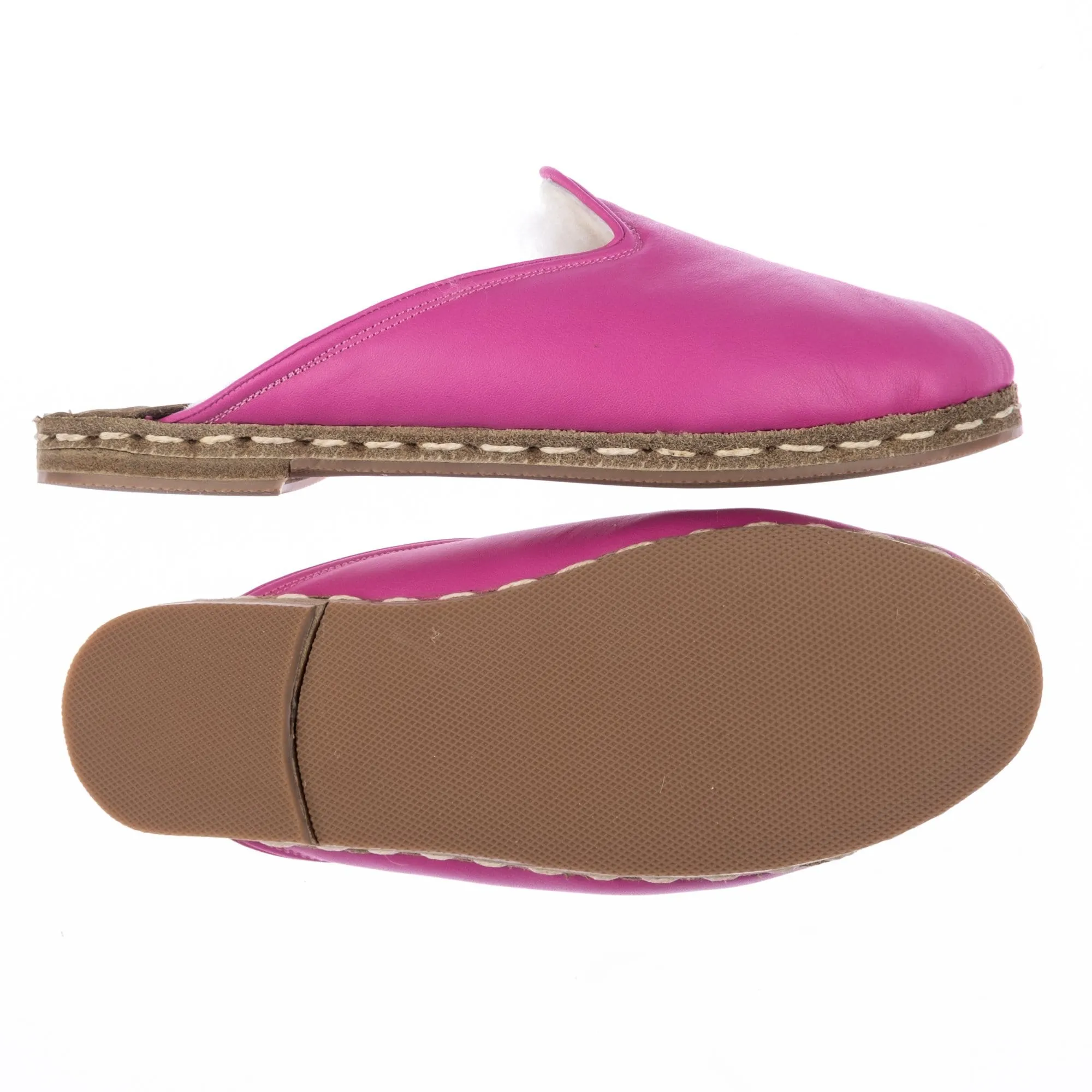 Women's Fuchsia Slippers