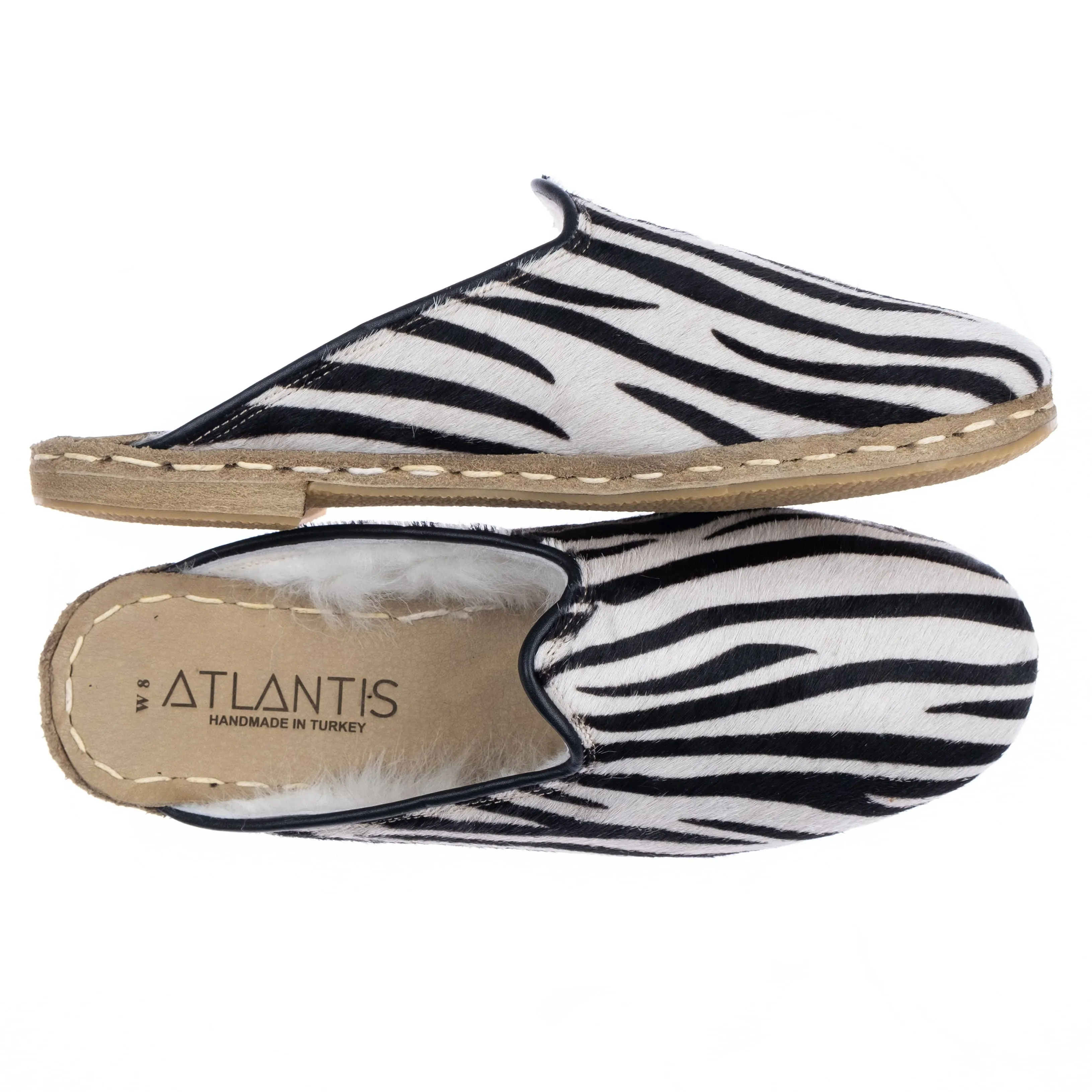 Women's Zebra Shearlings