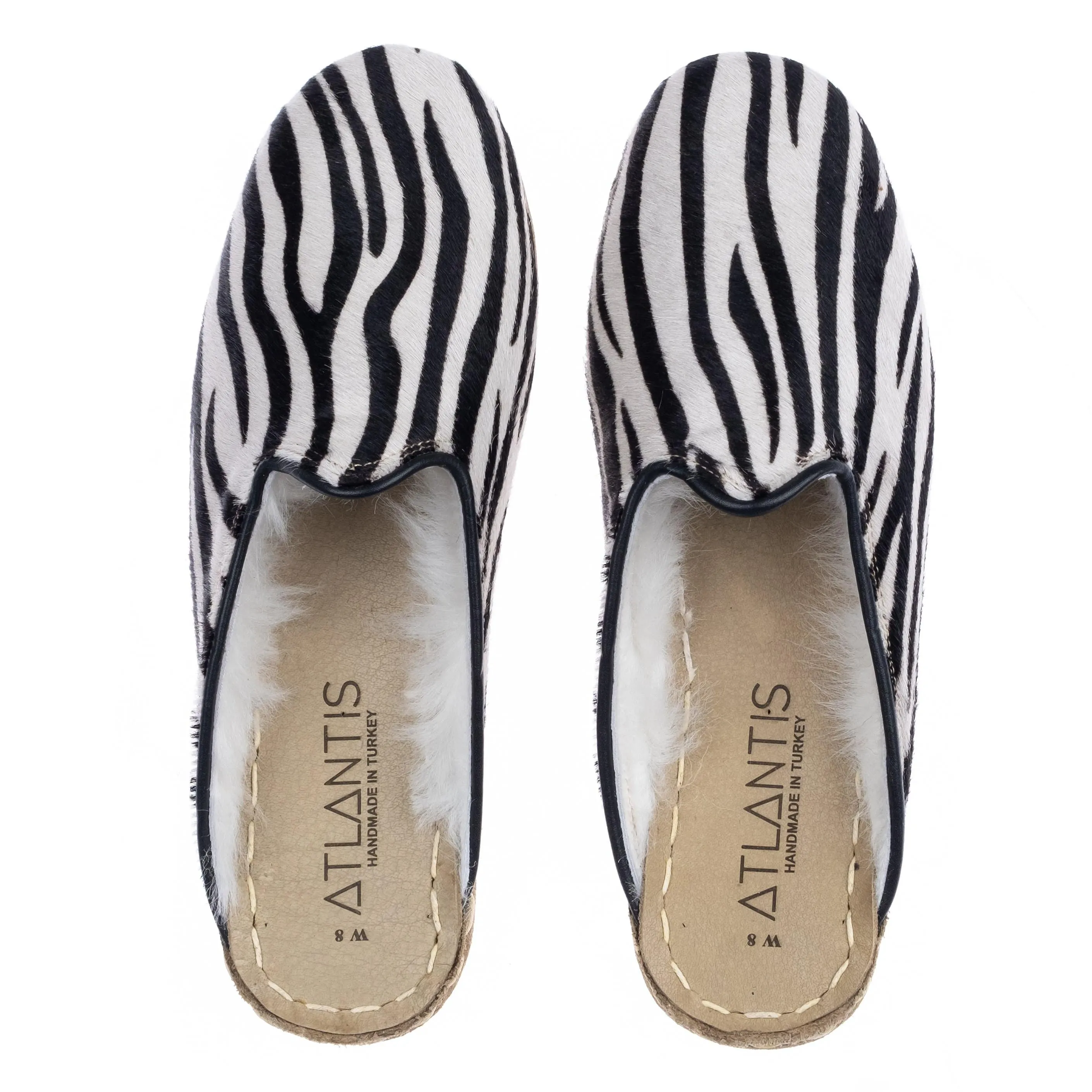 Women's Zebra Shearlings